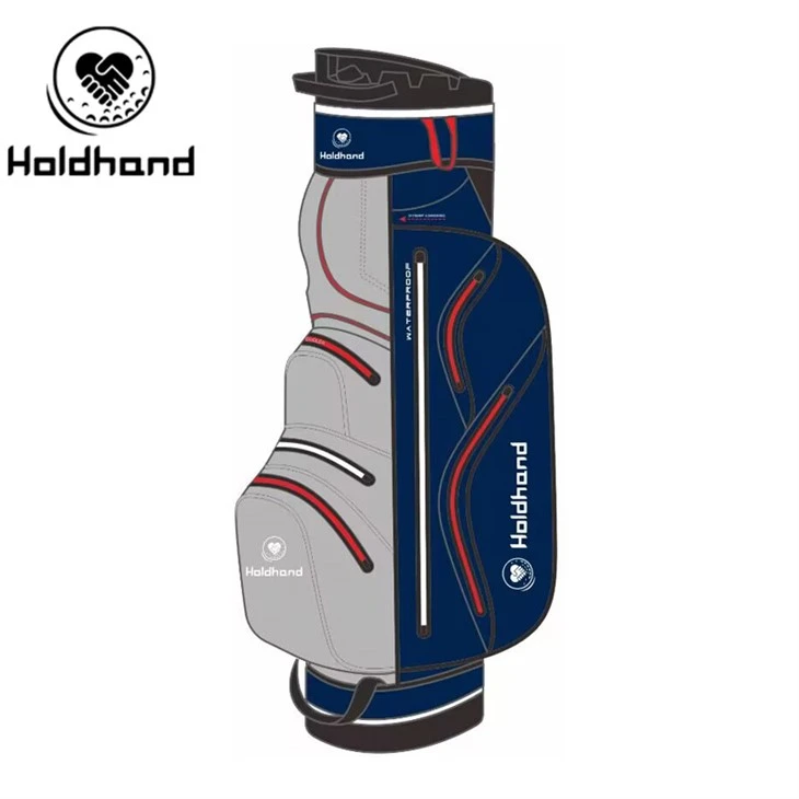 Hoge-lichtgewicht golfkartas van hoge kwaliteit – gepersonaliseerd logo, stijlvol en grote capaciteit