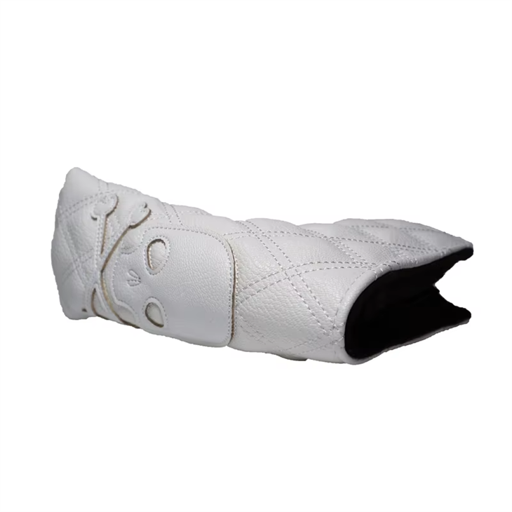 OEM PU lederen golfblad Putter Head Cover aangepast logo