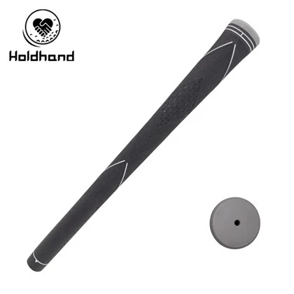 Golf Iron Grip – Zwart rubber met voelbaar anti-sliptextuurontwerp