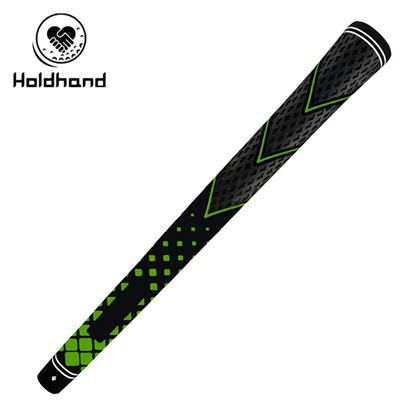 Premium Tacky Golfgrip – Zwarte rubberen constructie met getextureerd anti-slippatroon voor betere controle
