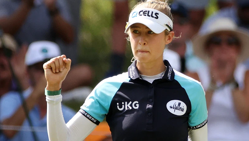 Nelly Korda en vader Petr maken debuut