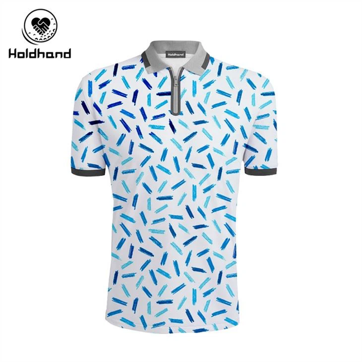 HOGE KWALITEIT Custom Golf Polo T-shirt VOOR HEREN Digitale volledige bedrukking