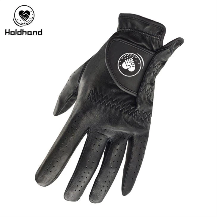 Hoogwaardige topzachtheid A-klasse Cabretta Personal Logo golfhandschoenen
