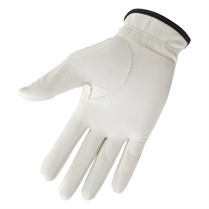 OEM Anti Slip PU Leather With Lycra Golf Gloves