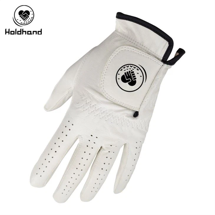OEM Anti Slip PU Leather With Lycra Golf Gloves