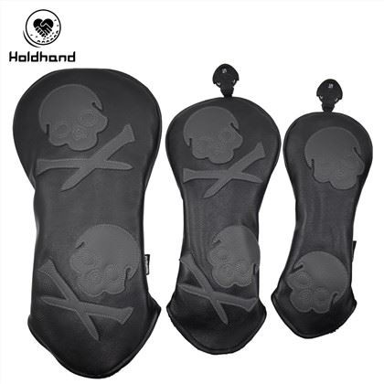 Fabrieksprijs OEM Houten hoes Kunstleer Stof Driver Head Cover