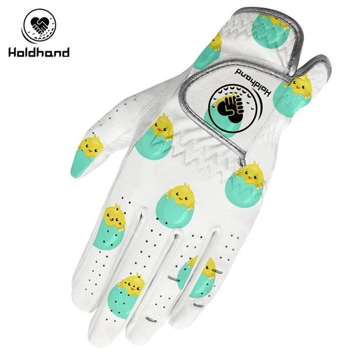 Unique Fruit Print Golf Gloves Premium Leather Gloves